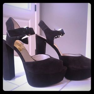 Brown suede beauties!